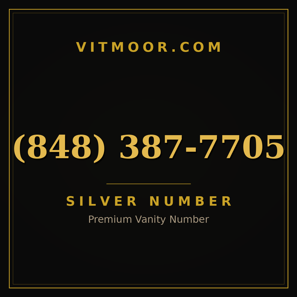 848 387-7705