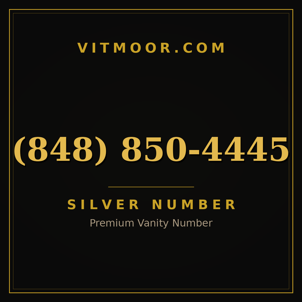 848 850-4445