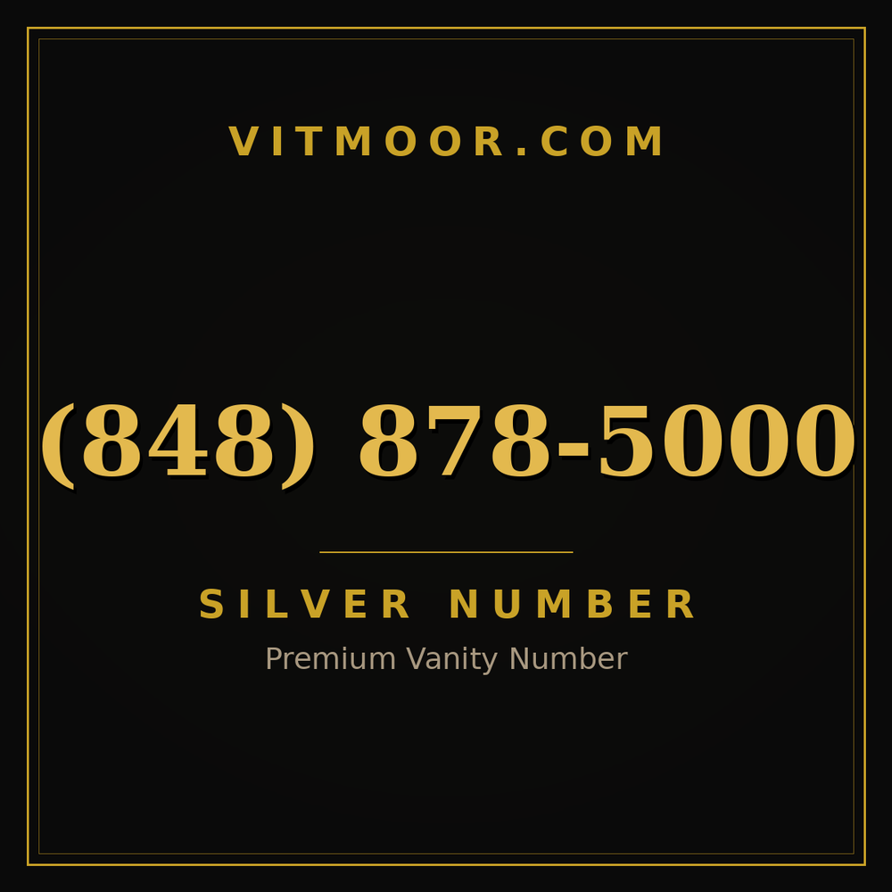 848 878-5000