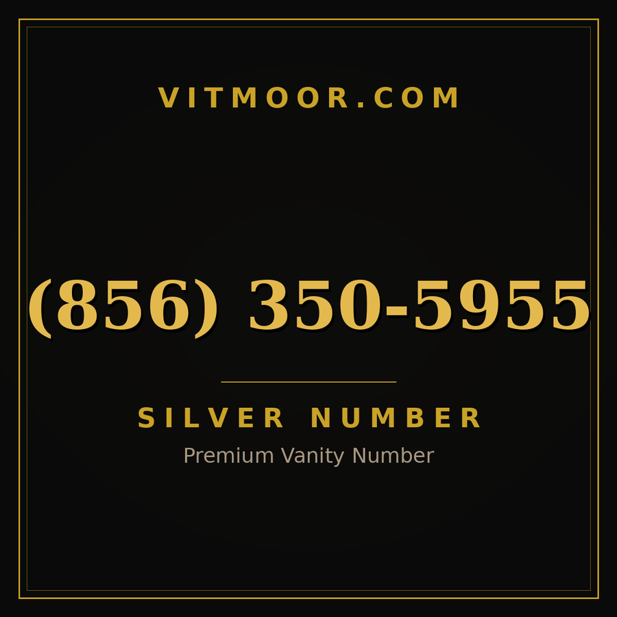 VITMOOR Silver premium number (856) 350-5955