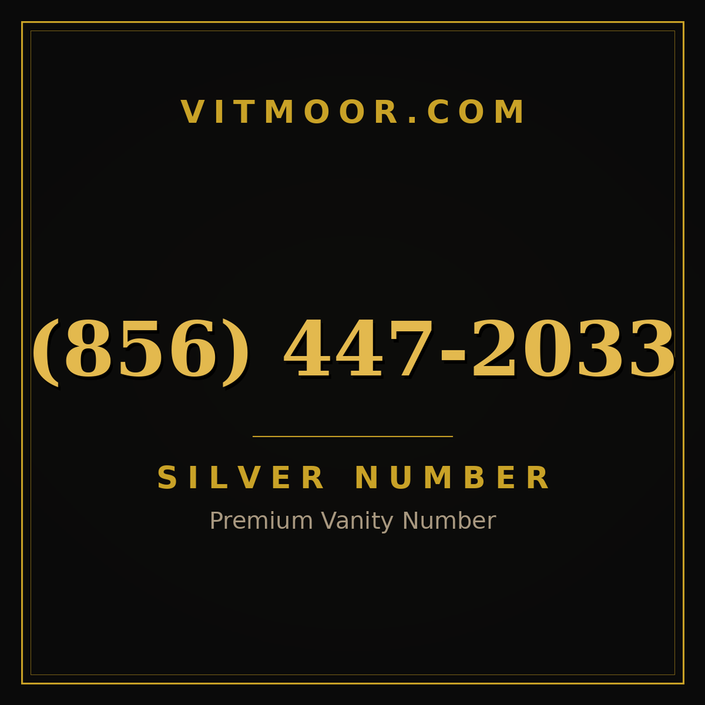 856 447-2033