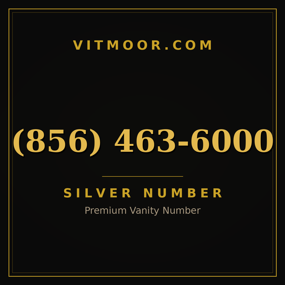 856 463-6000
