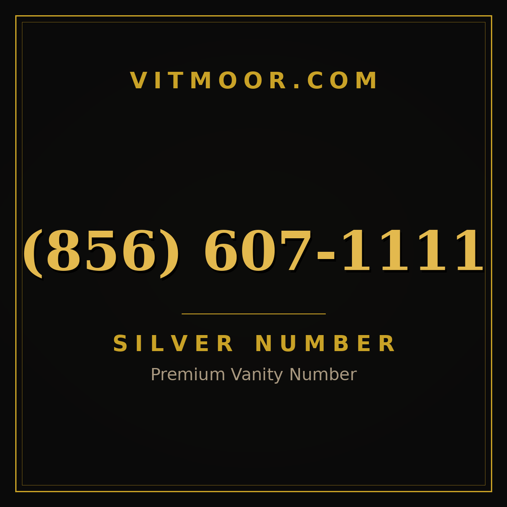856 607-1111