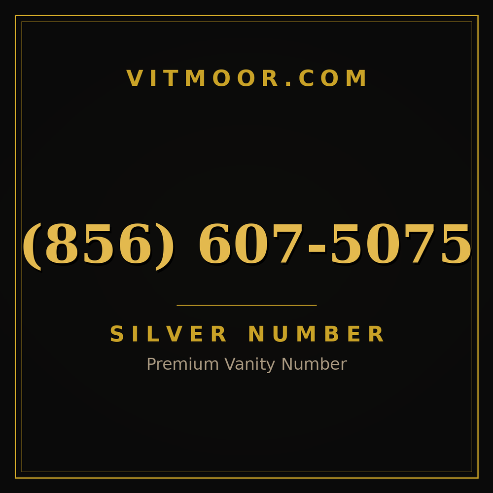 856 607-5075