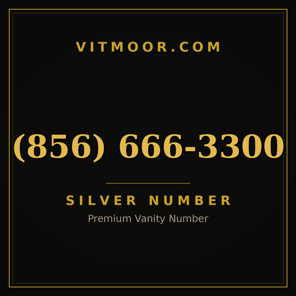 856 666-3300