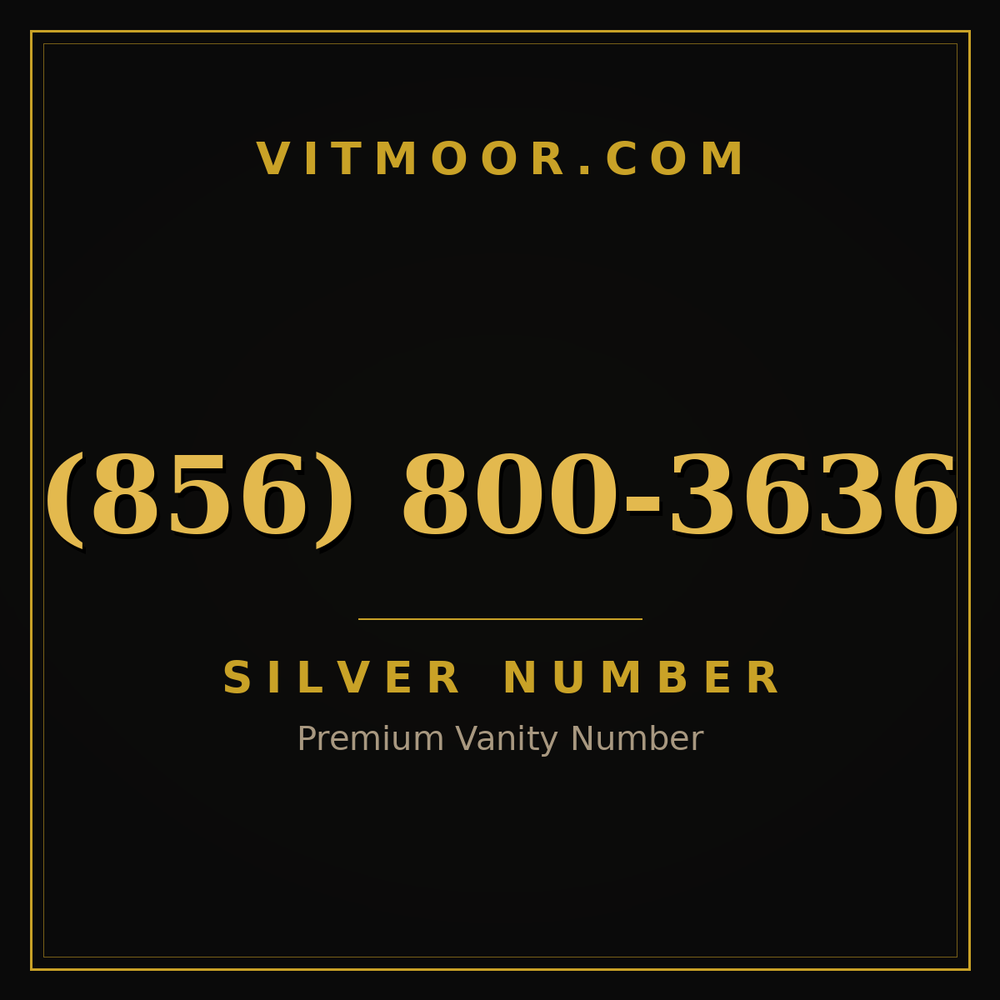 856 800-3636