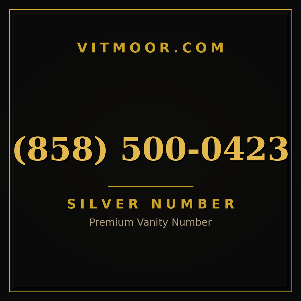 858 500-0423
