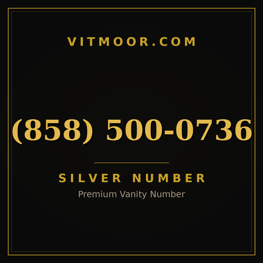 858 500-0736