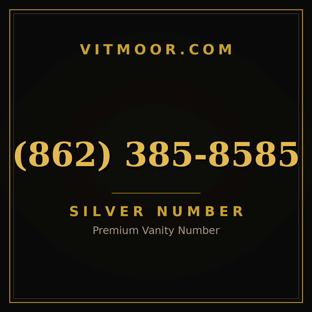 862 385-8585