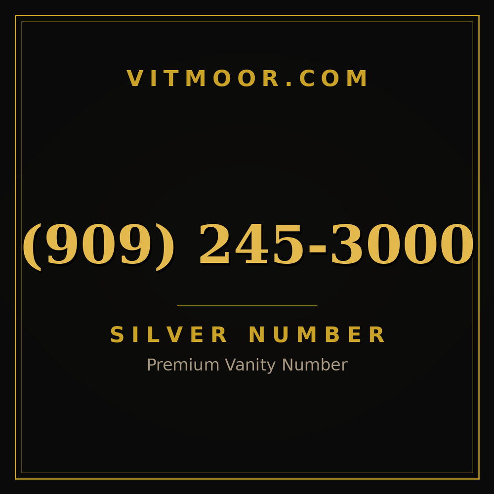 909 245-3000
