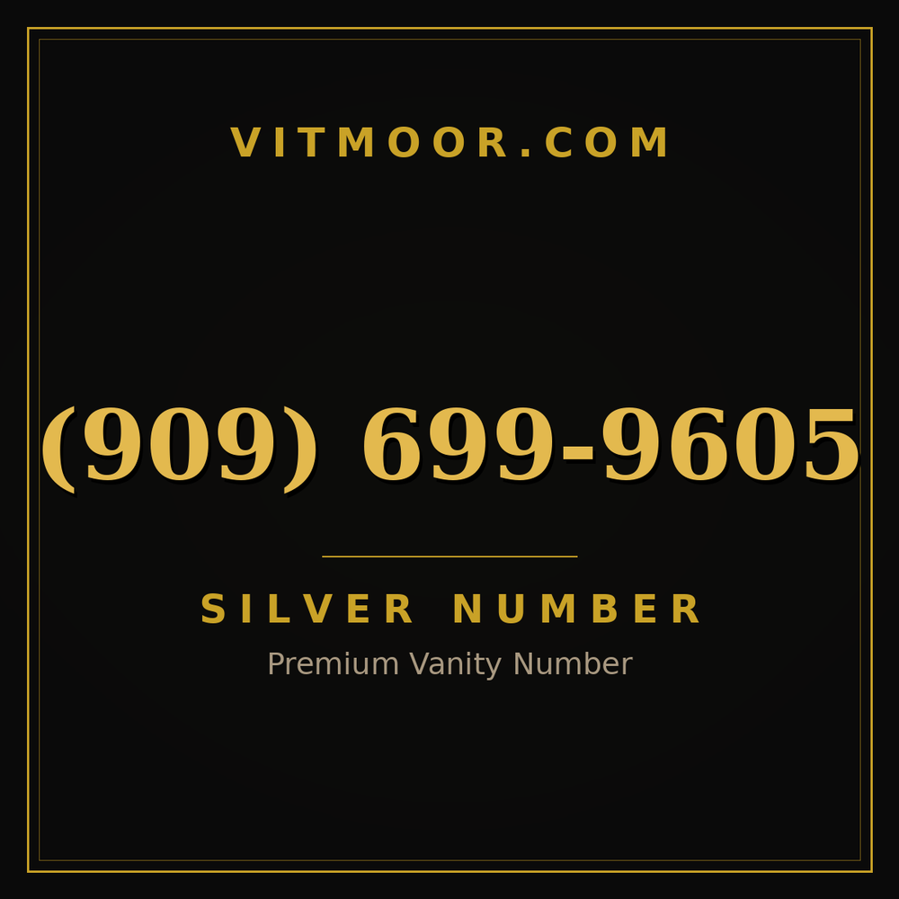 909 699-9605