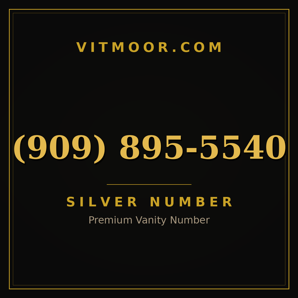909 895-5540