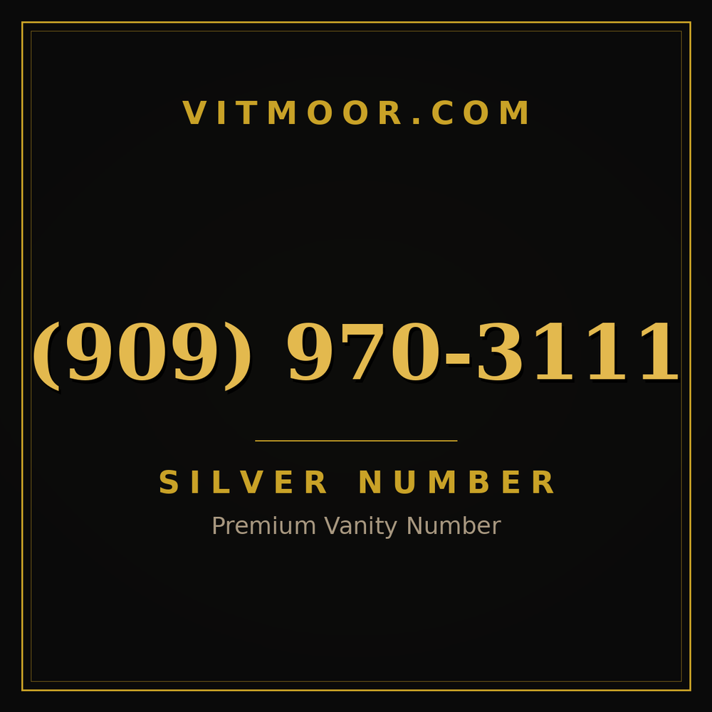 909 970-3111