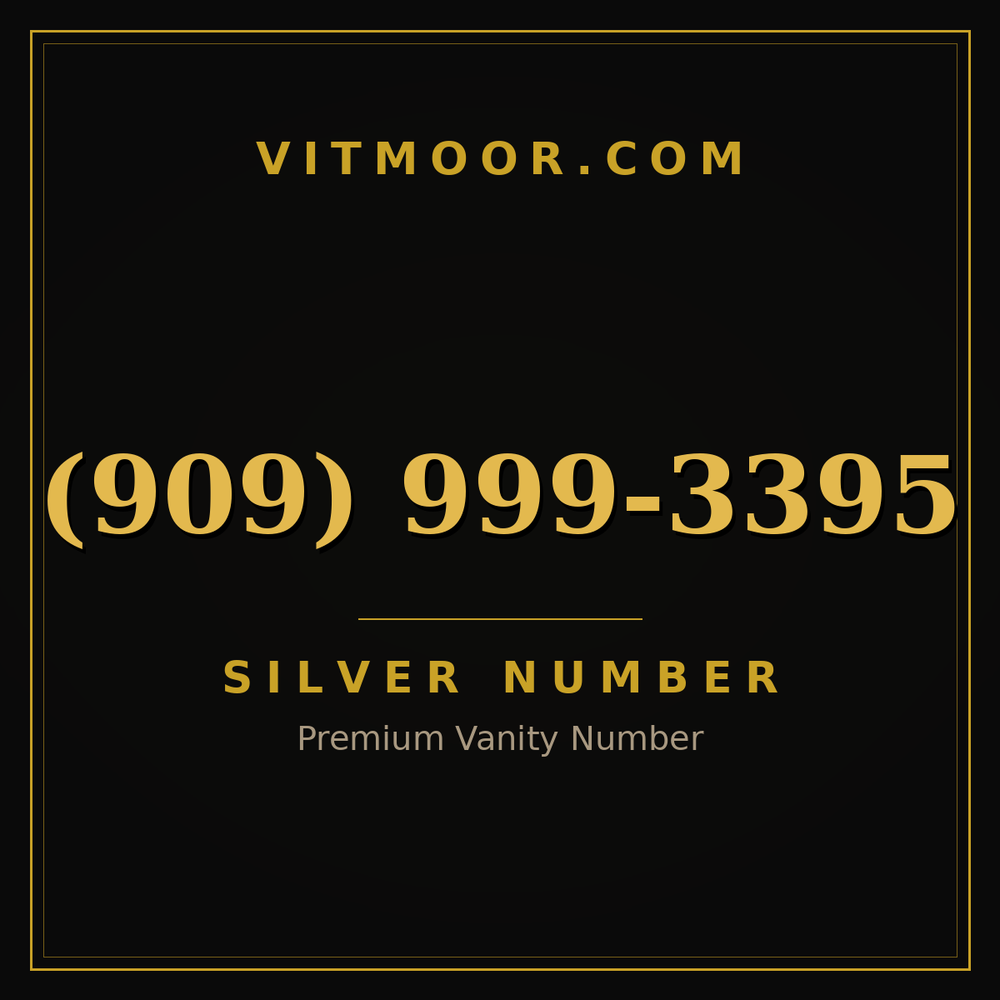909 999-3395