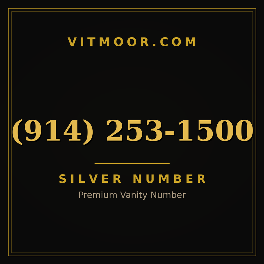 VITMOOR Silver premium number (914) 253-1500