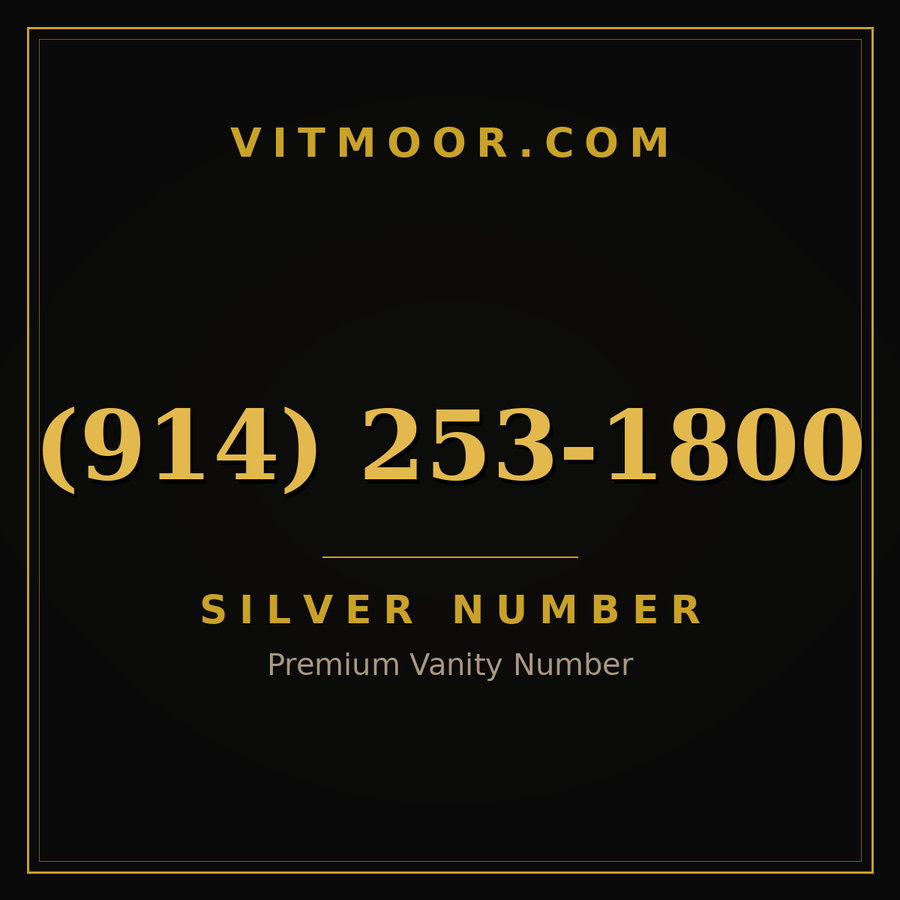 VITMOOR Silver premium number (914) 253-1800