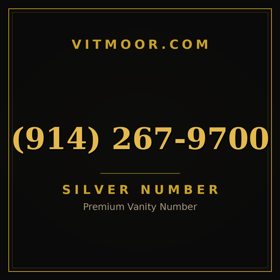 VITMOOR Silver premium number (914) 267-9700