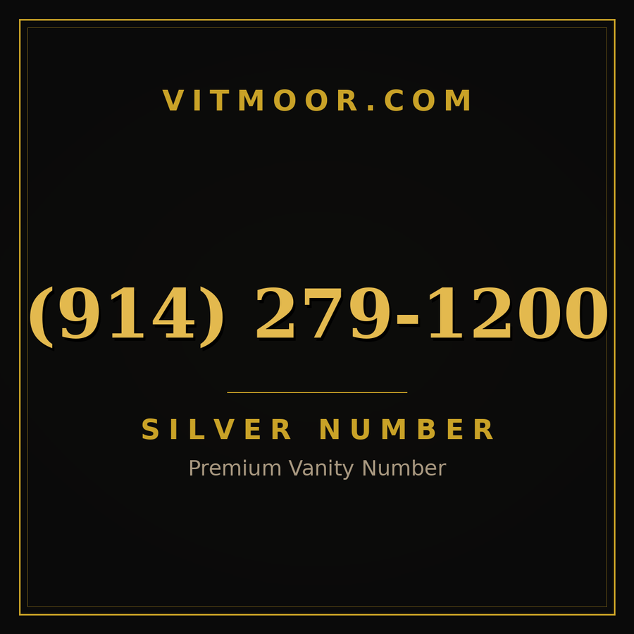 VITMOOR Silver premium number (914) 279-1200