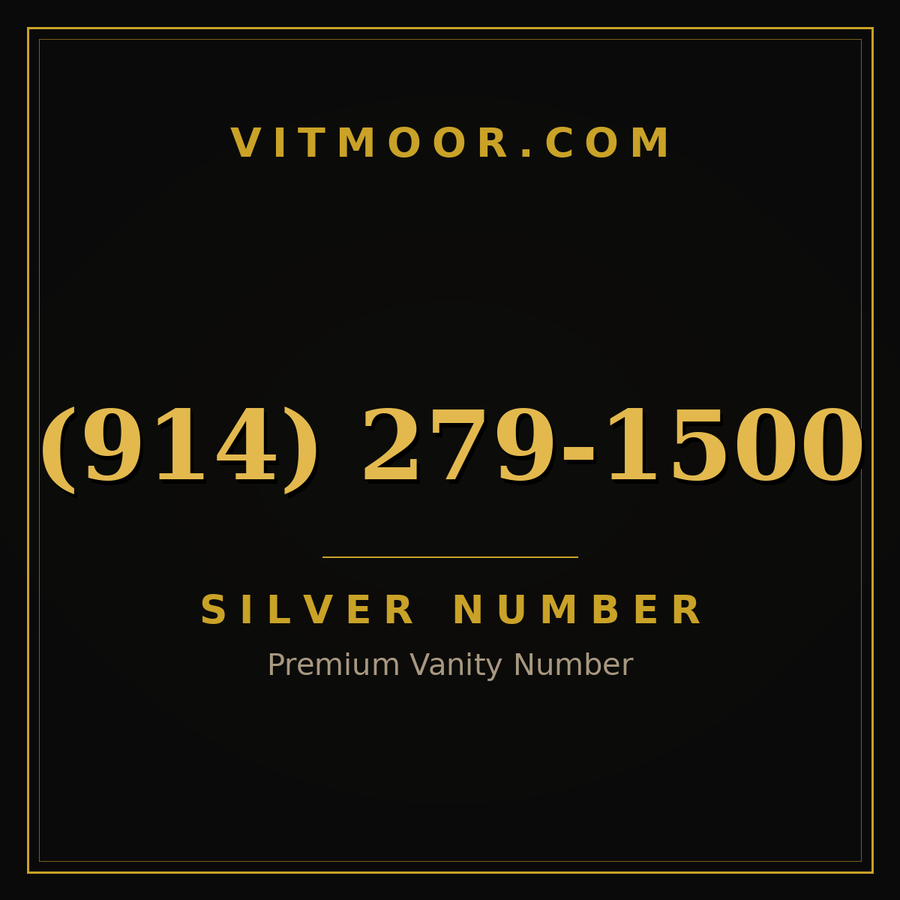 VITMOOR Silver premium number (914) 279-1500