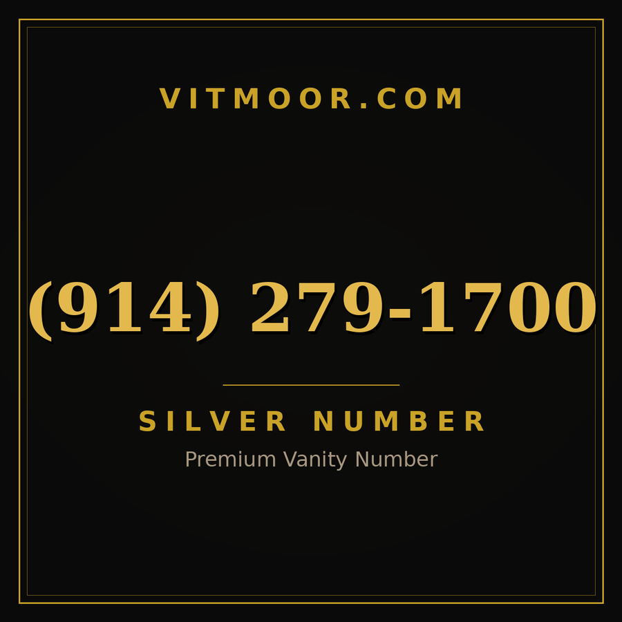 VITMOOR Silver premium number (914) 279-1700