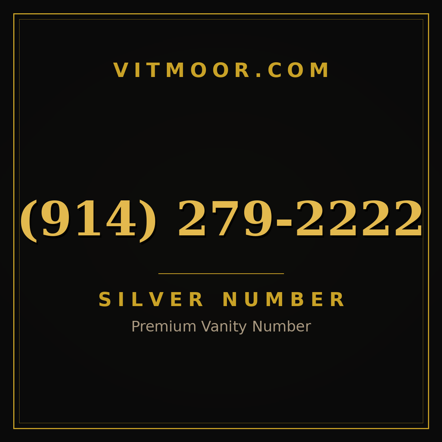 VITMOOR Silver premium number (914) 279-2222