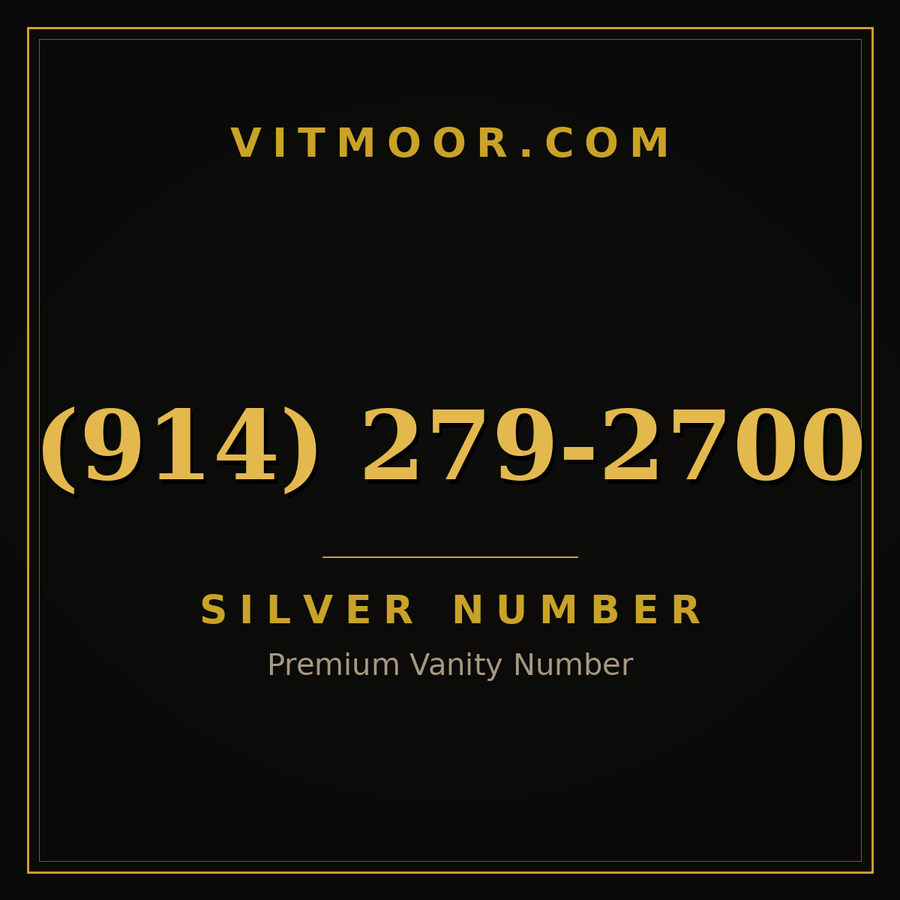 VITMOOR Silver premium number (914) 279-2700