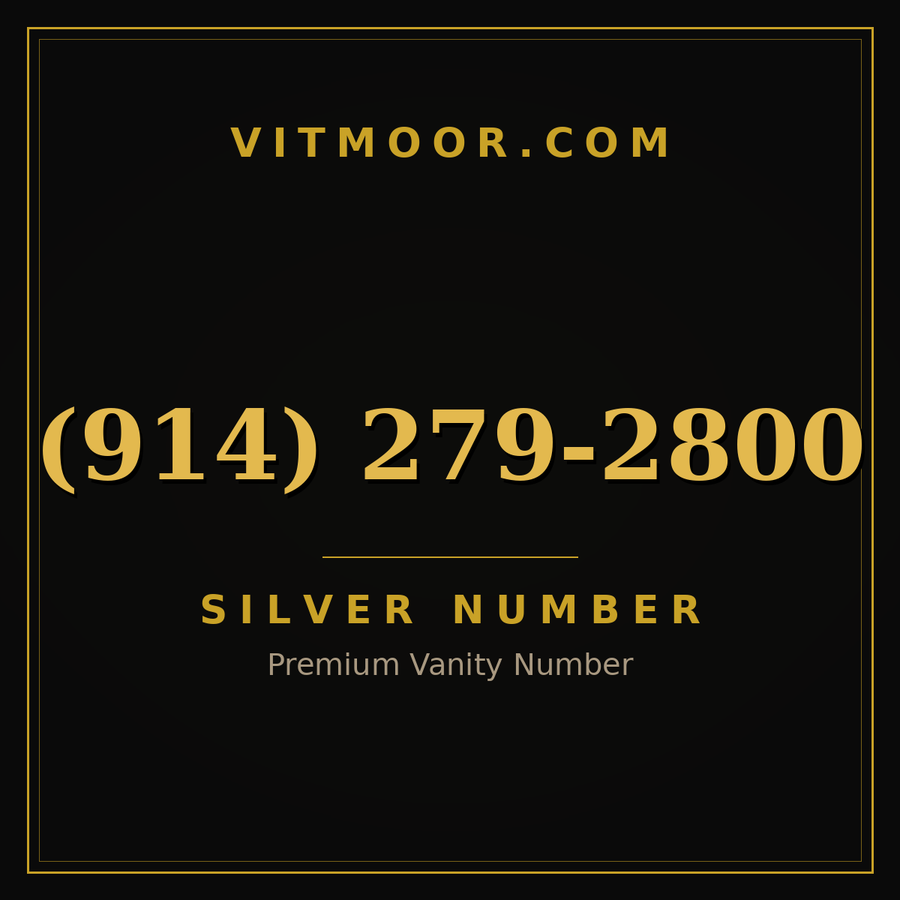 VITMOOR Silver premium number (914) 279-2800