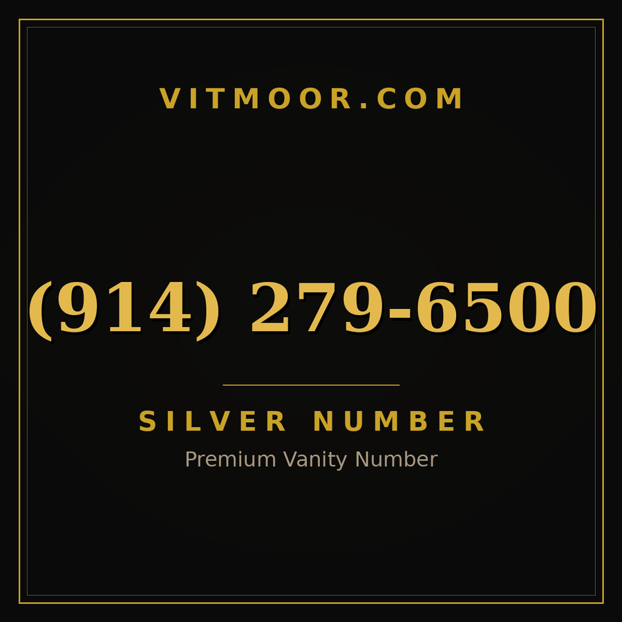 VITMOOR Silver premium number (914) 279-6500