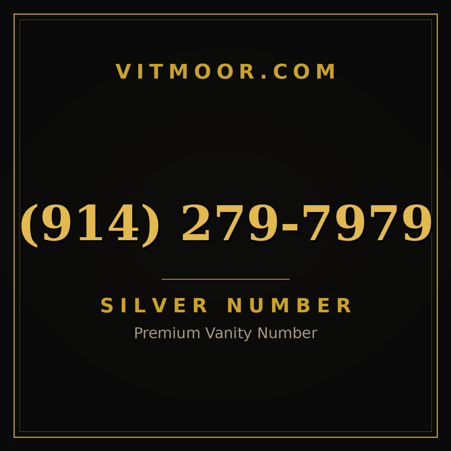 VITMOOR Silver premium number (914) 279-7979