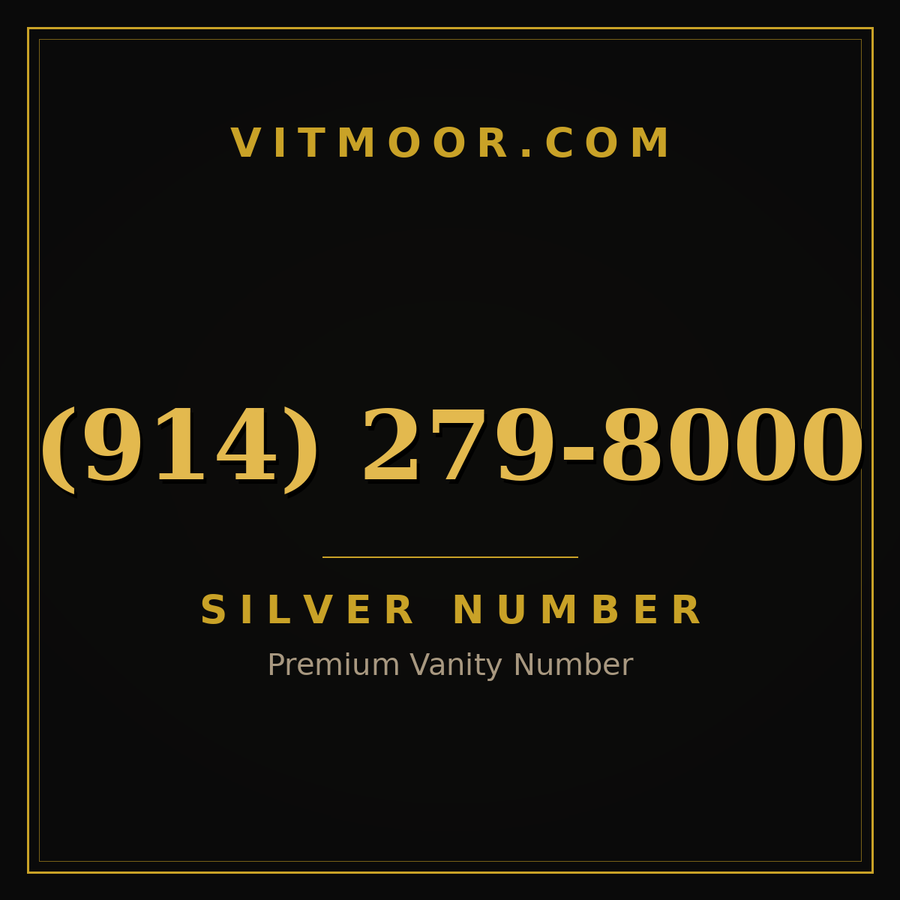 VITMOOR Silver premium number (914) 279-8000