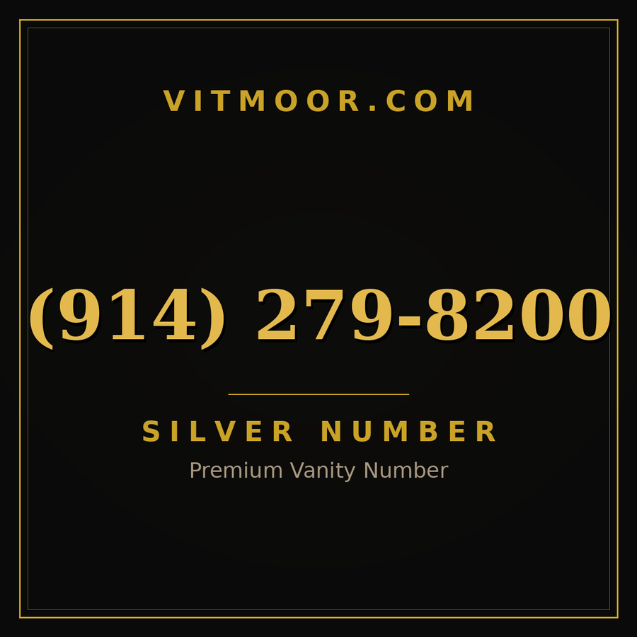 VITMOOR Silver premium number (914) 279-8200