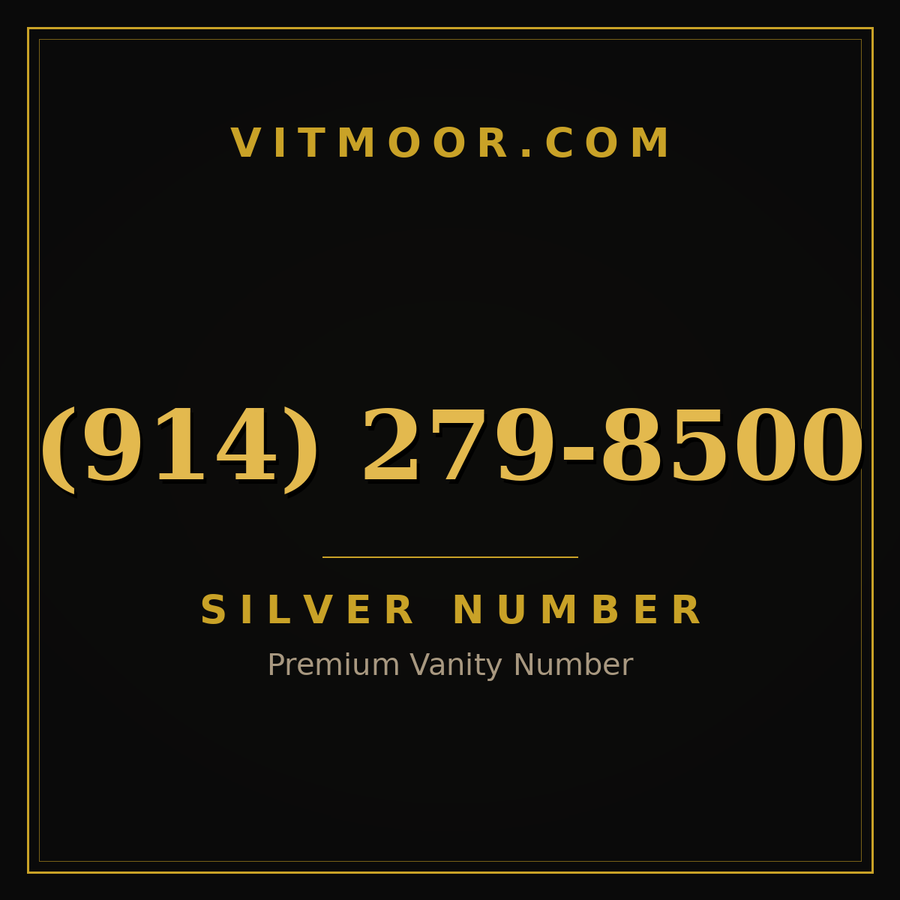 VITMOOR Silver premium number (914) 279-8500