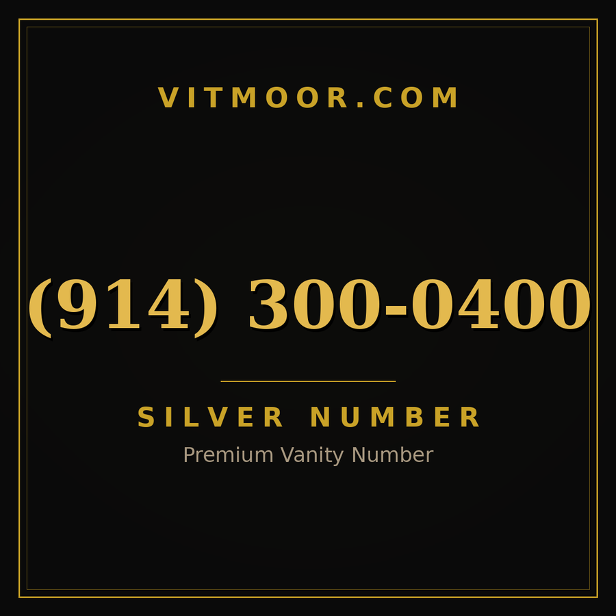 VITMOOR Silver premium number (914) 300-0400