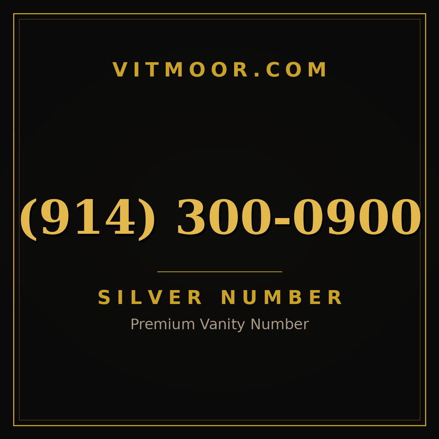 VITMOOR Silver premium number (914) 300-0900