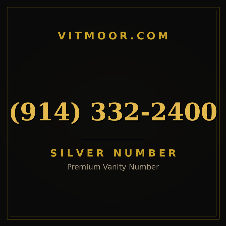 VITMOOR Silver premium number (914) 332-2400
