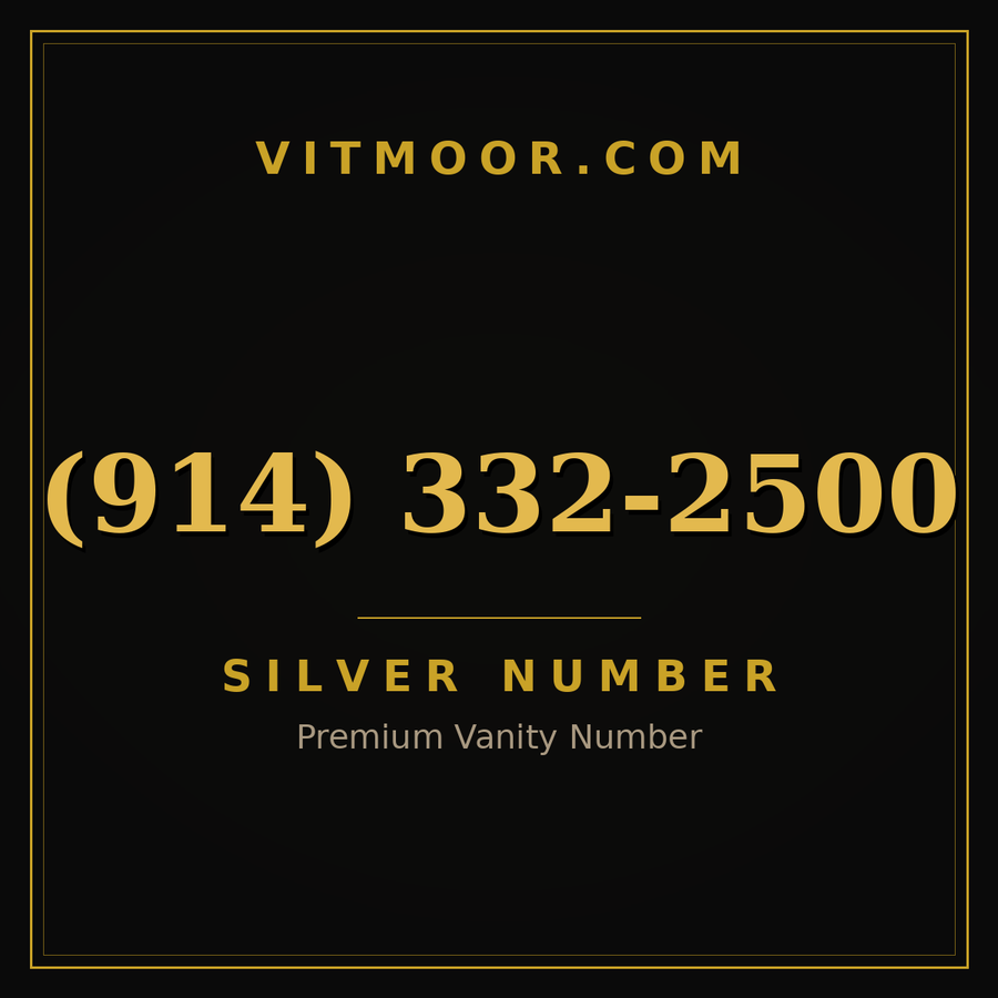 VITMOOR Silver premium number (914) 332-2500
