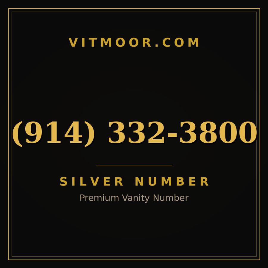 VITMOOR Silver premium number (914) 332-3800