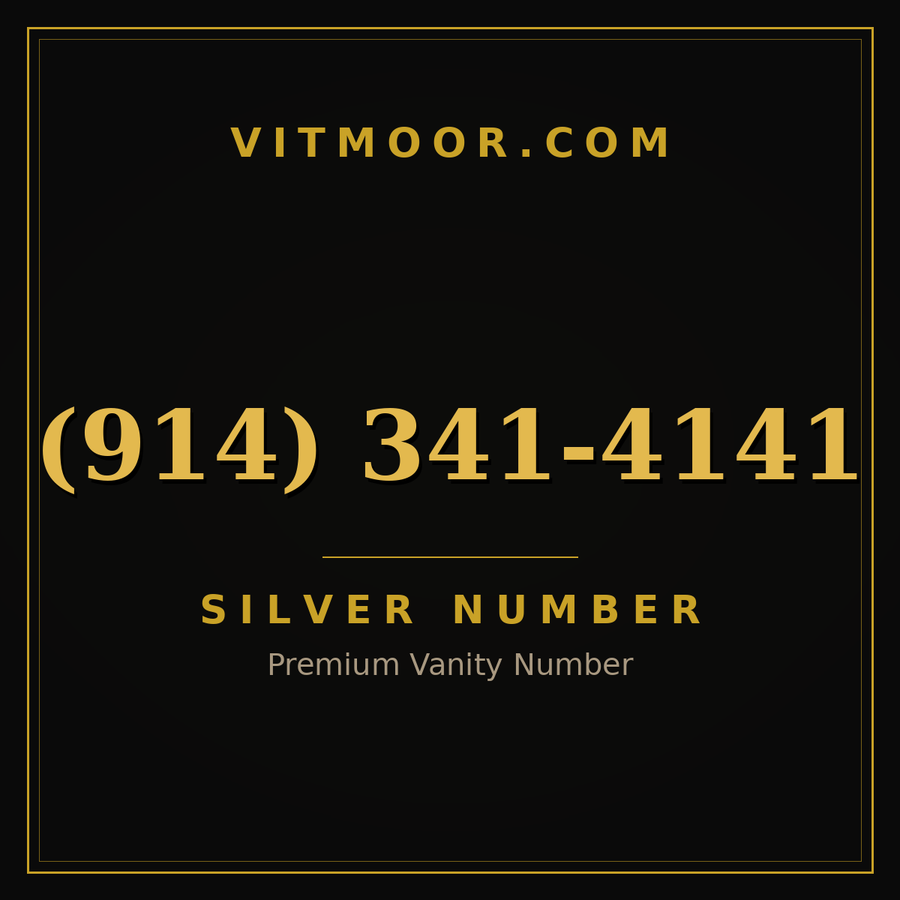 VITMOOR Silver premium number (914) 341-4141