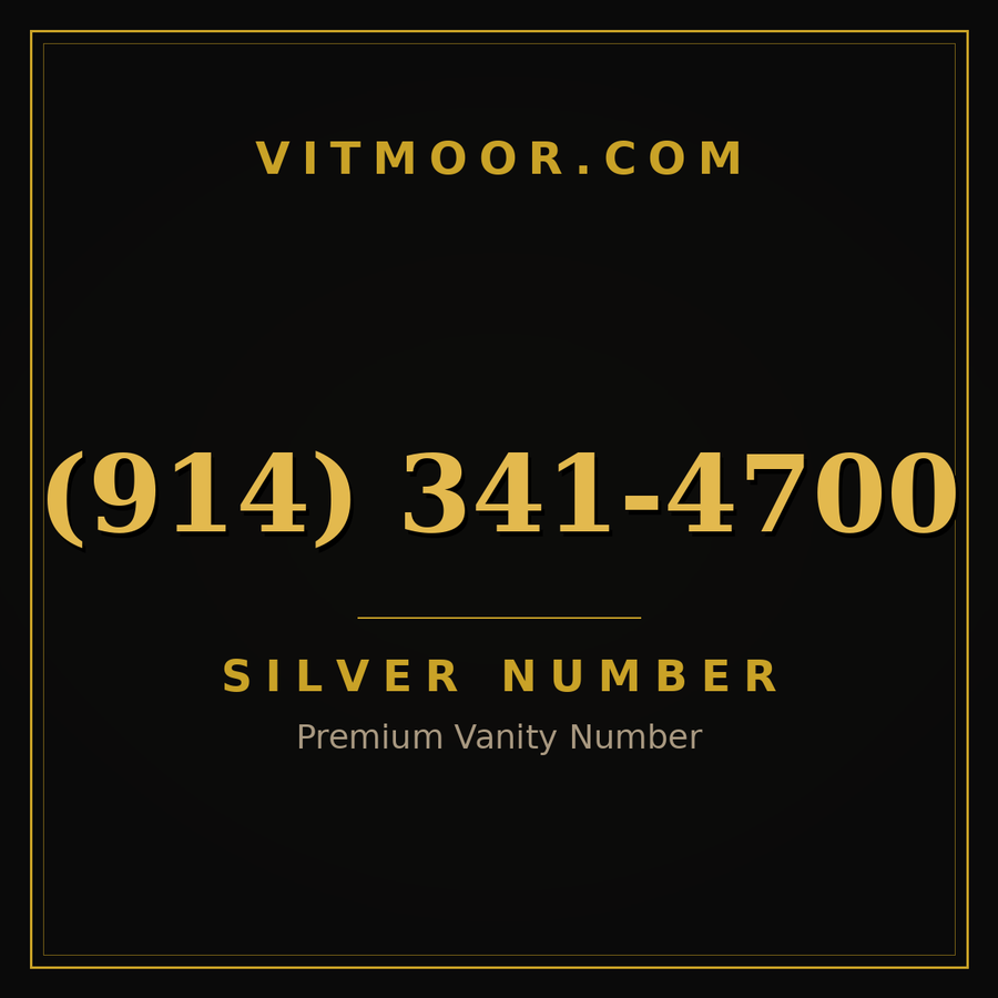 VITMOOR Silver premium number (914) 341-4700