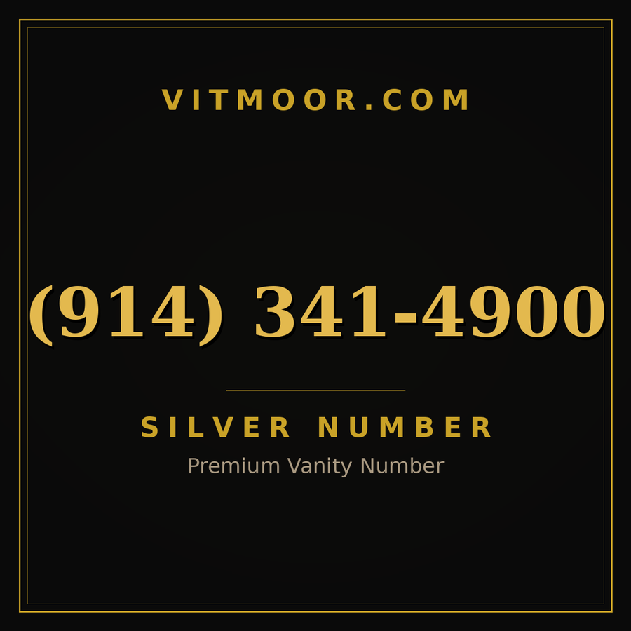 VITMOOR Silver premium number (914) 341-4900