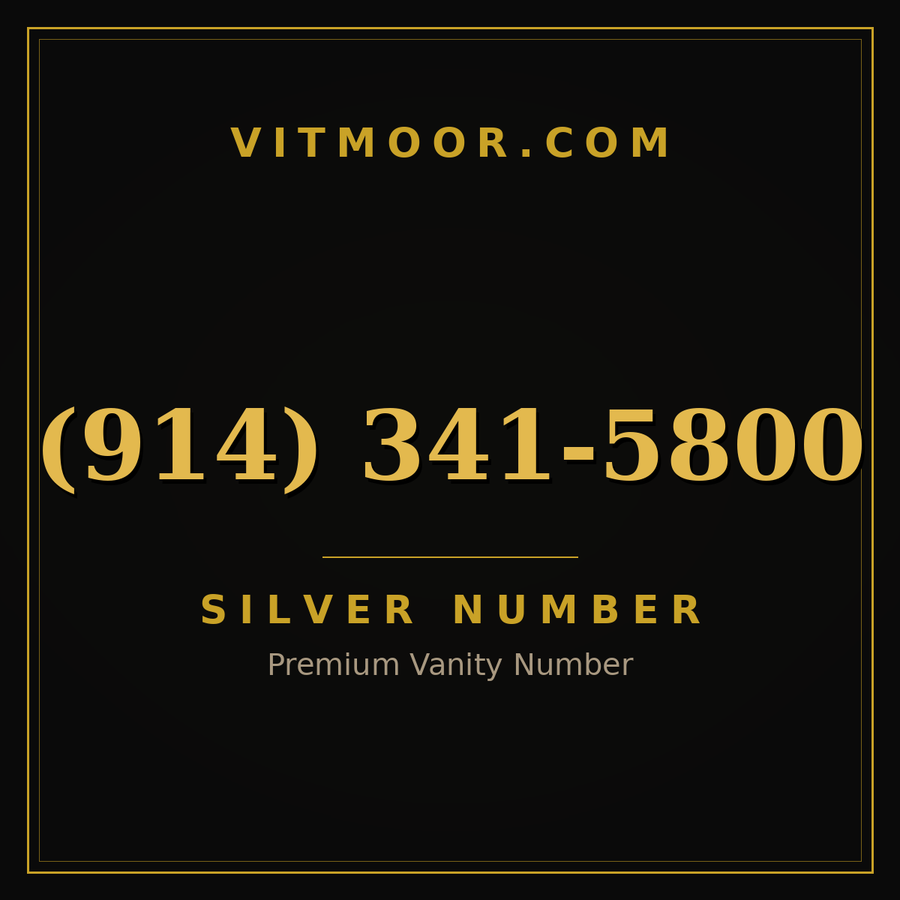 VITMOOR Silver premium number (914) 341-5800