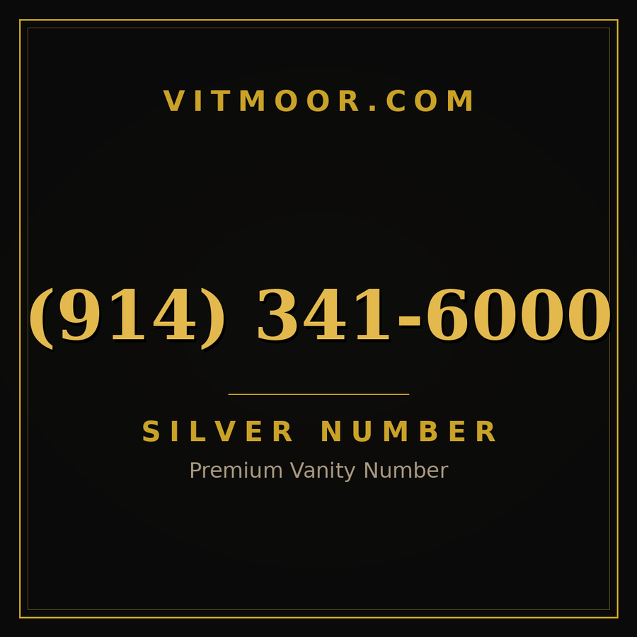 VITMOOR Silver premium number (914) 341-6000