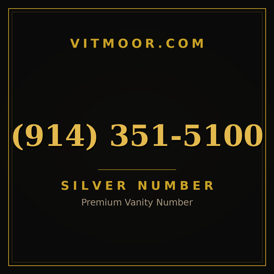 VITMOOR Silver premium number (914) 351-5100