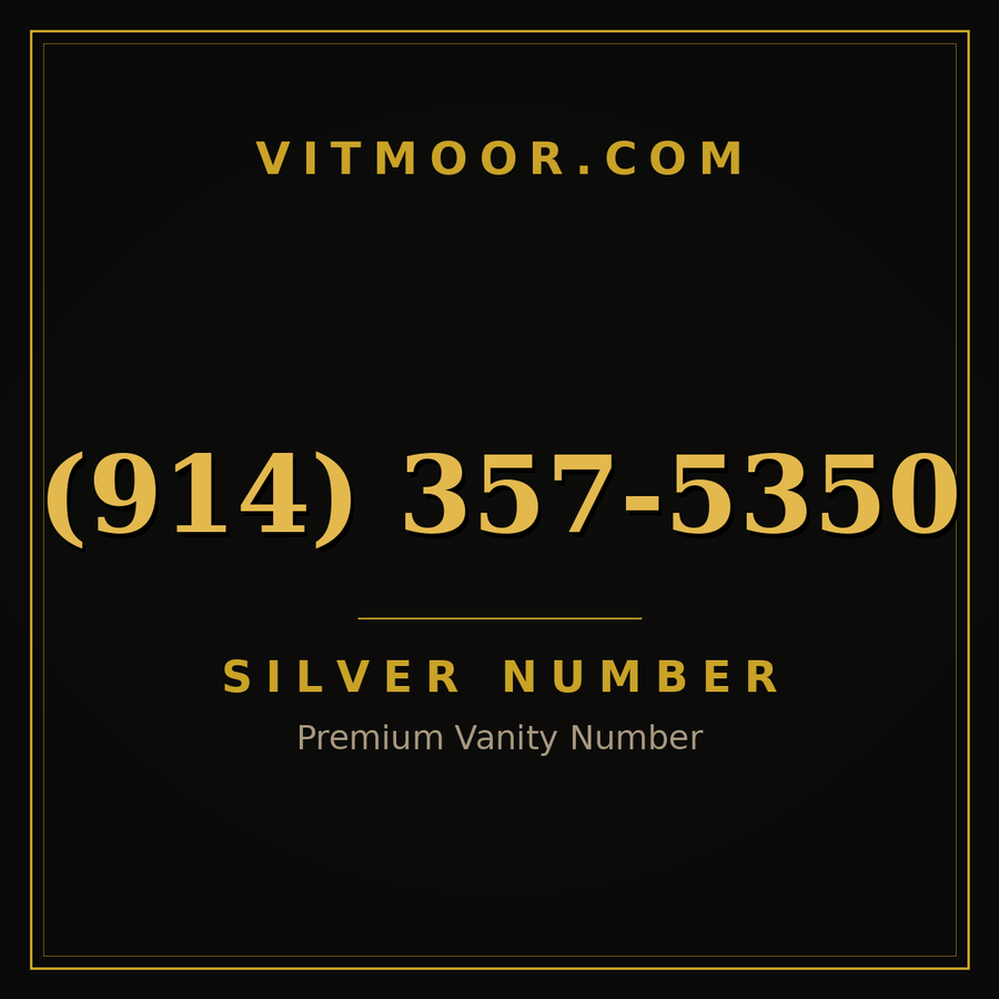 VITMOOR Silver premium number (914) 357-5350
