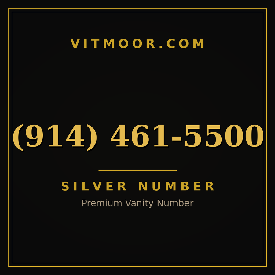 VITMOOR Silver premium number (914) 461-5500