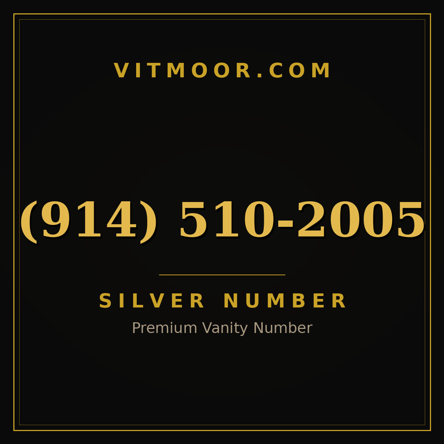 VITMOOR Silver premium number (914) 510-2005