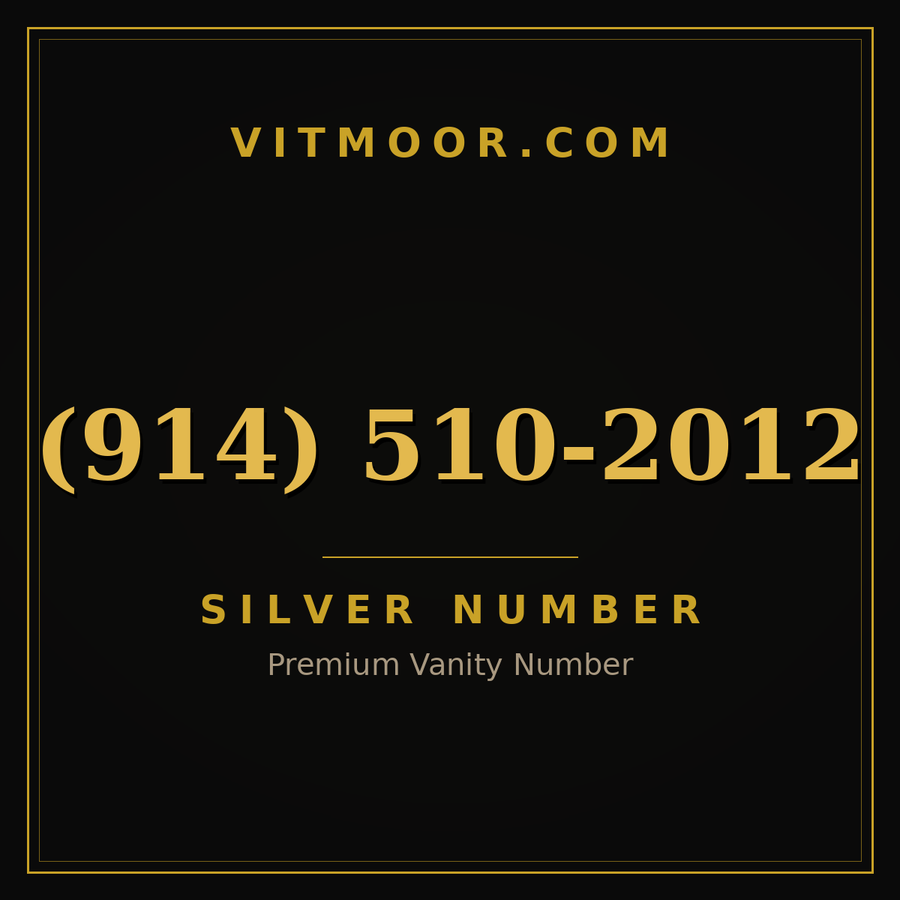 VITMOOR Silver premium number (914) 510-2012