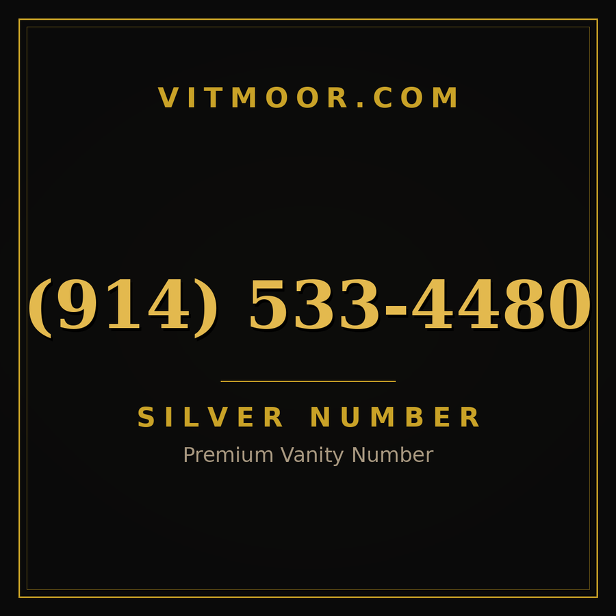 VITMOOR Silver premium number (914) 533-4480