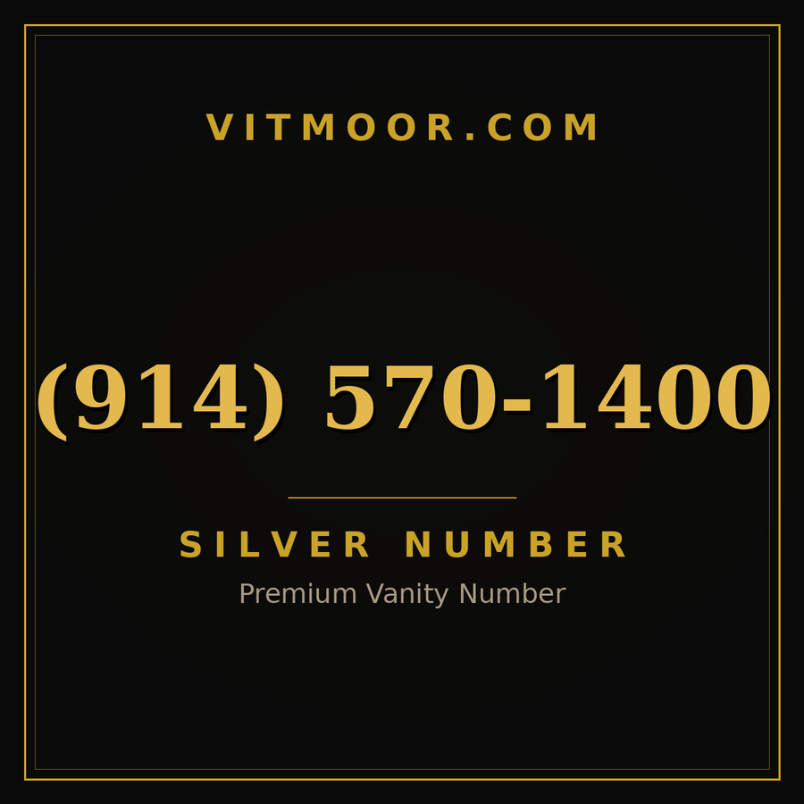 VITMOOR Silver premium number (914) 570-1400