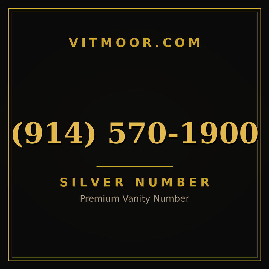 VITMOOR Silver premium number (914) 570-1900